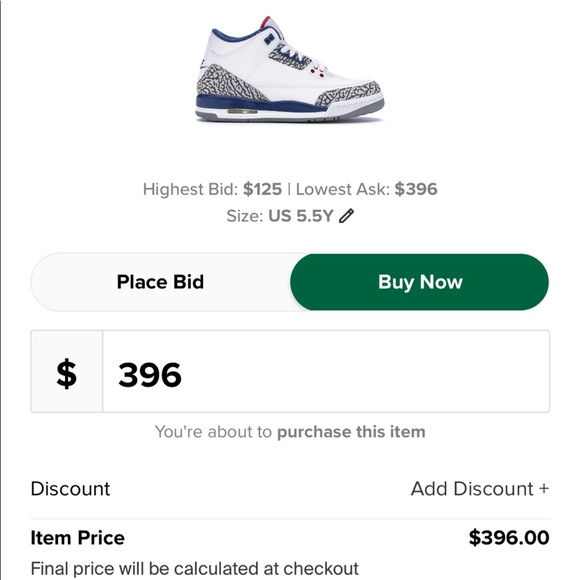 Jordan 3 retro true blue - Picture 10 of 10